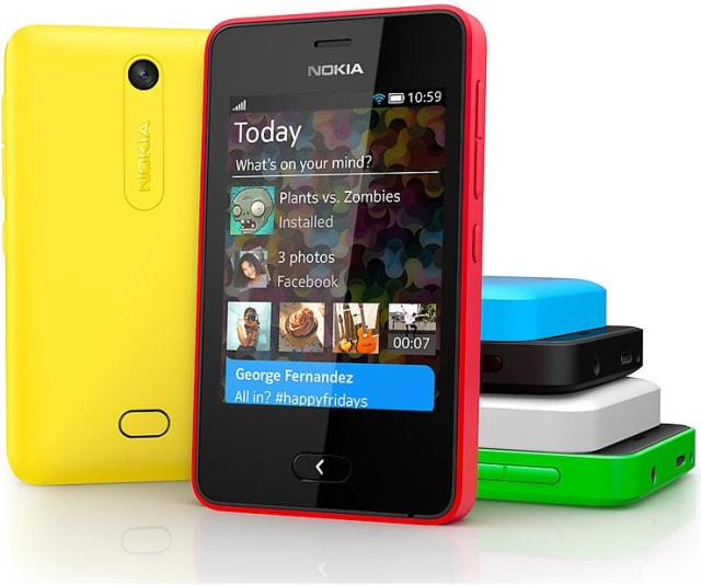 Бюджетный сенсорный телефон Nokia Asha 501-2