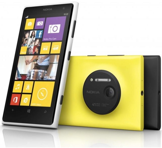 Пресс-фото камерафона Nokia Lumia 1020, ранее известного как Nokia EOS (обновлено)