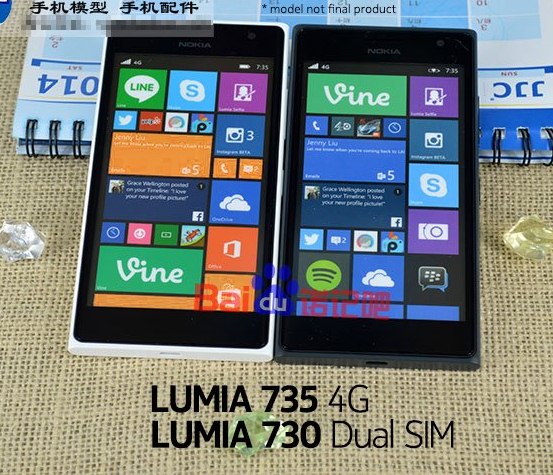Смартфон для селфи Nokia Lumia 730 представят 4 сентября-2