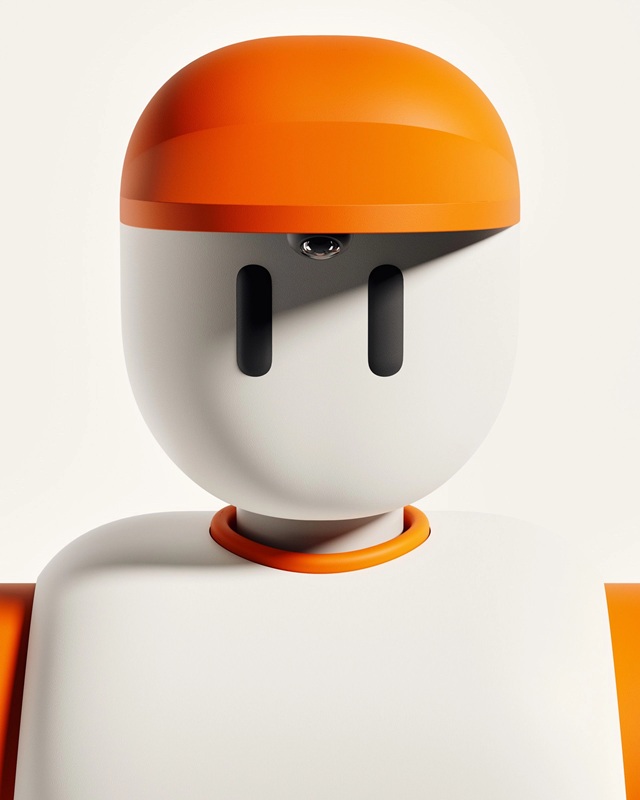 Робот Memo на колесной платформе