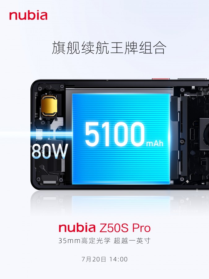 nubia Z50S Pro - Specifications