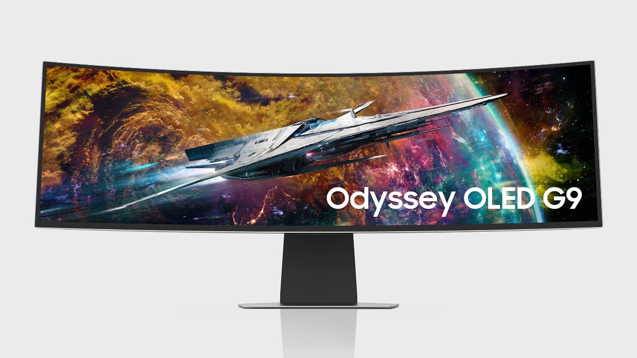  Samsung lanza la Odyssey OLED G9, con una doble pantalla curva quad-HD de 49" y 1800R con tecnología de puntos cuánticos