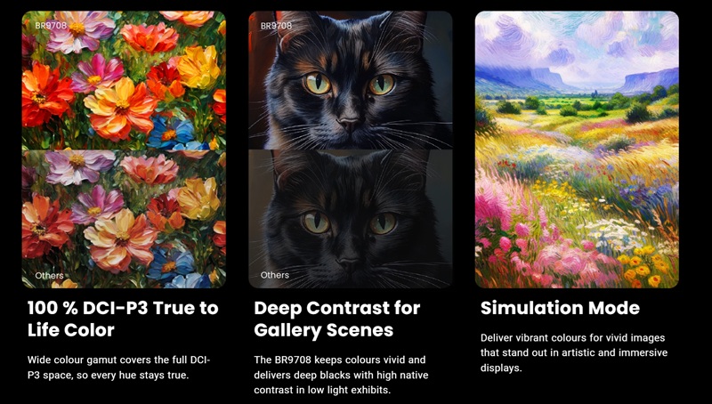 Проекционный мэппинг с BenQ BR9708