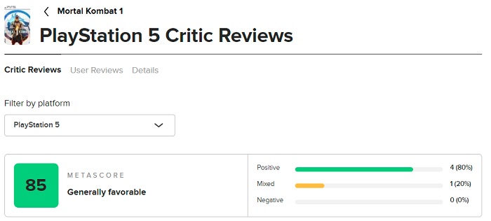 Один из лучших файтингов в истории видеоигр! Критики высоко оценили Mortal Kombat 1 и не скупятся на хвалебные отзывы-3