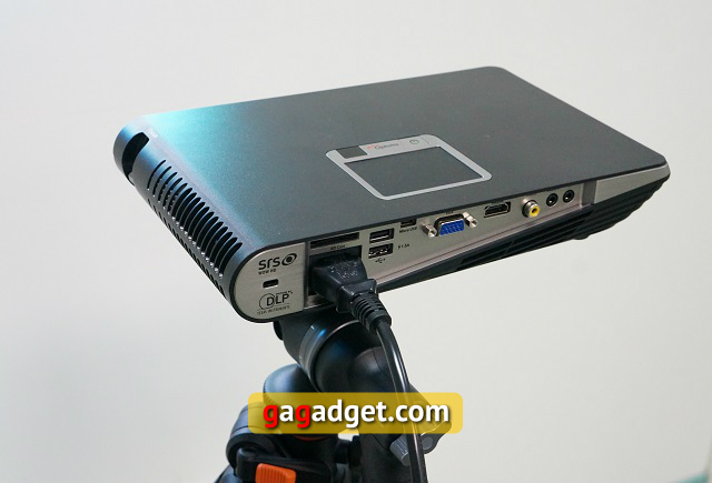 Обзор портативного проектора Optoma ML1000 с поддержкой Wi-Fi и 3D-4