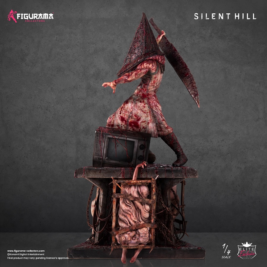 Fan di Silent Hill 2: Solo 600 fortunati fan potranno possedere un gigantesco oggetto da collezione con il protagonista del gioco e la Pyramid Head.-2