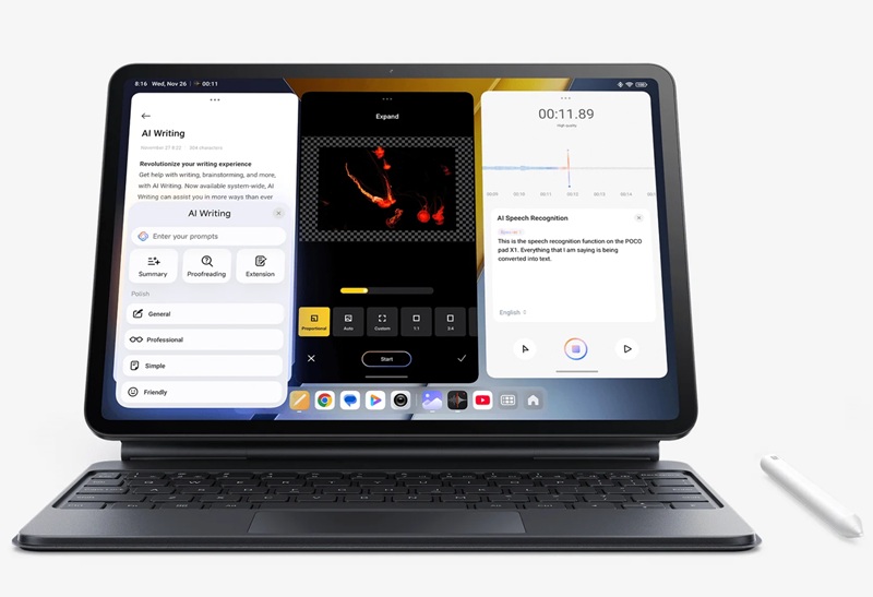 Poco Pad X1 Accessories