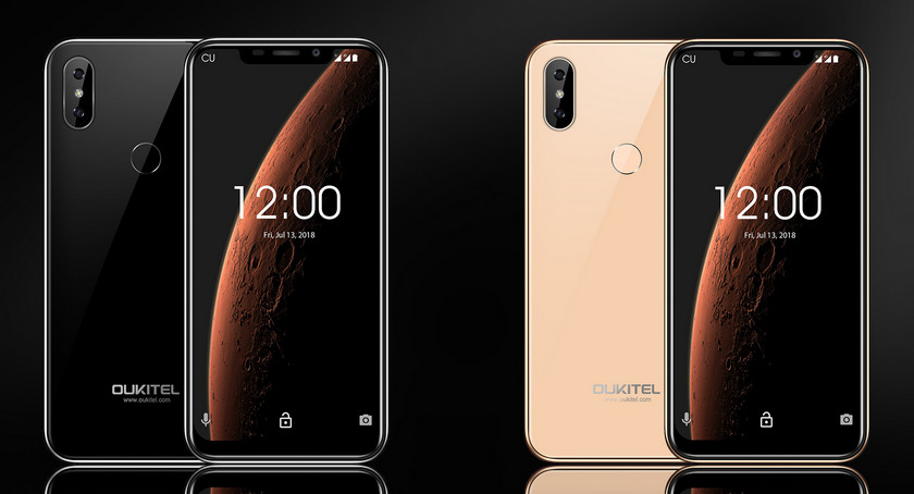 OUKITEL C13 Pro с тонкими рамками и Android 9 Pie за $74.99-2