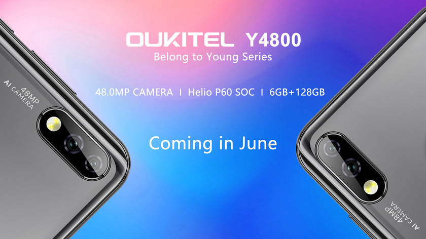 Молодёжный OUKITEL Y4800 с 48-мегапиксельной камерой готовится к анонсу-2
