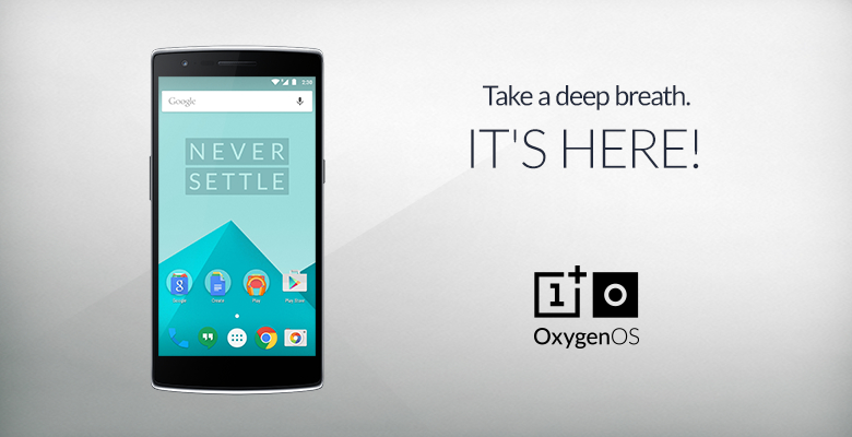 OnePlus One выпустила собственную сборку Android OxygenOS