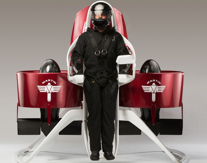 Одноместный летательный аппарат P12 Martin Jetpack за $200 тыс