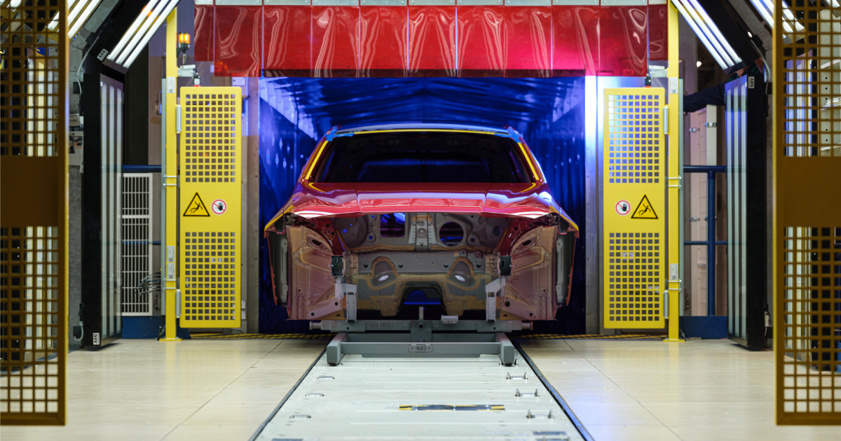 Сушильна камера фарбувального цеху BMW Group Plant Leipzig