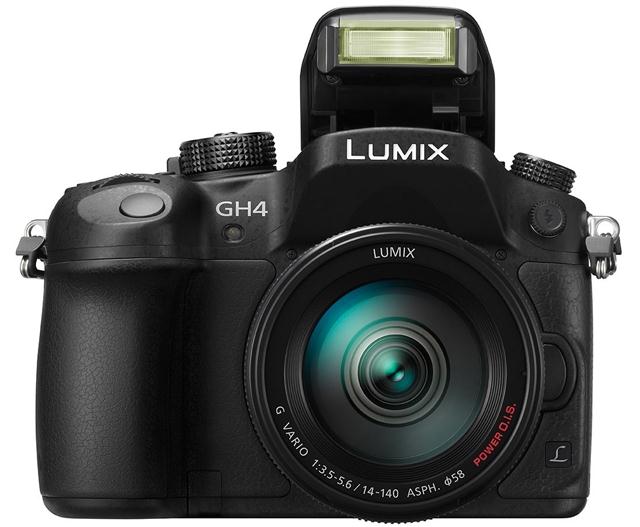 Беззеркальная камера Panasonic Lumix DMC-GH4 с возможностью видеозаписи в 4K