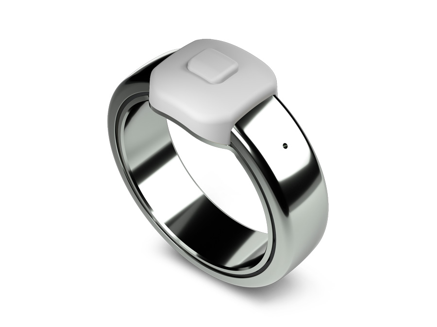 Pebble Index 01 anneau - vue de face