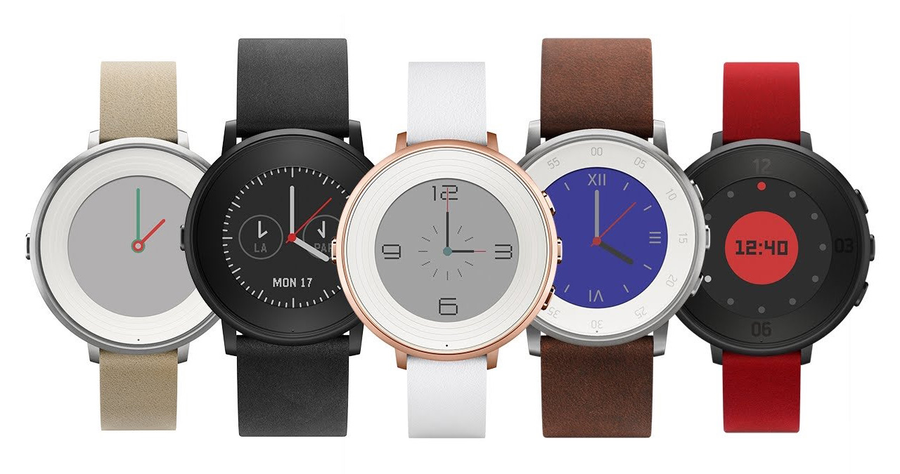 La gamme Pebble Time Round en renouvellement