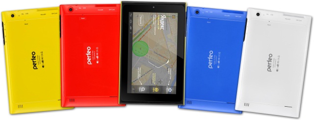 Perfeo 7777HDA: 7-дюймовый Android-планшет с яркими цветами корпуса 