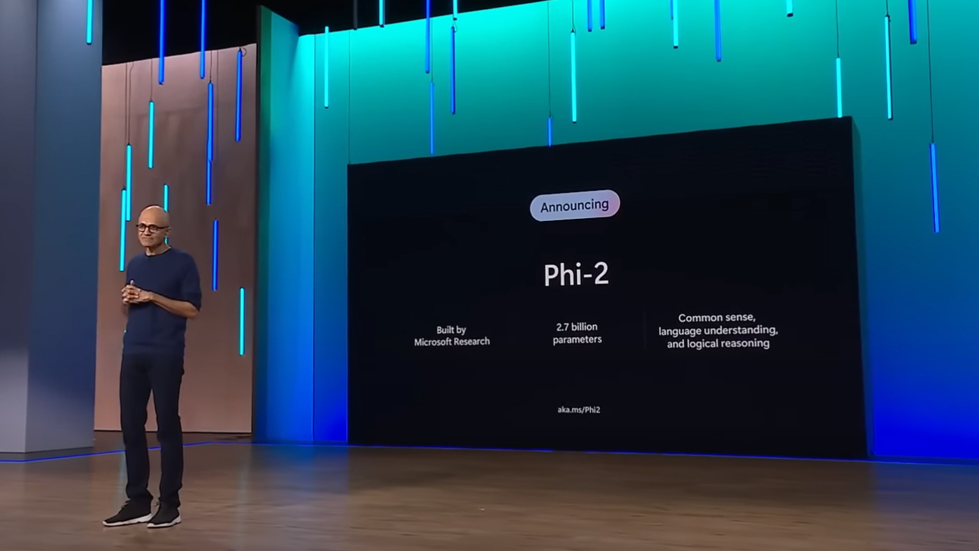 Microsoft ha rilasciato il modello linguistico compatto Phi-2, che supera Llama 2 e Mistral 7B