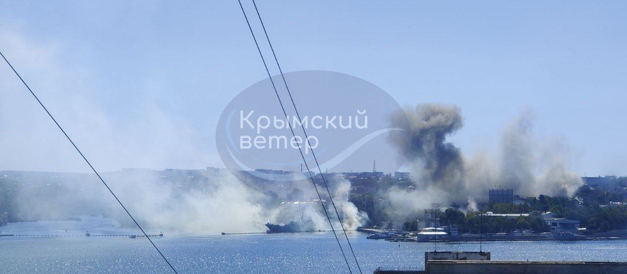 Ukrainian missiles destroy Russian Black Sea Fleet headquarters in Crimea