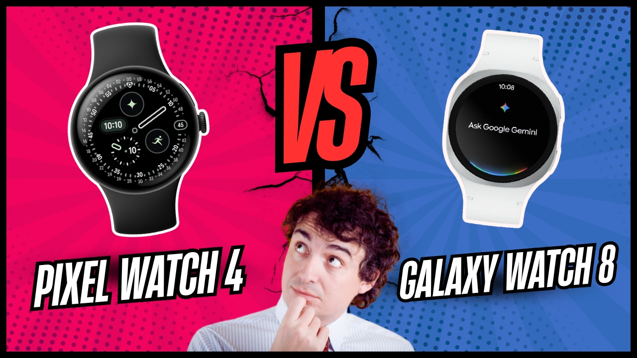 Pixel Watch 4 contre Galaxy Watch 8