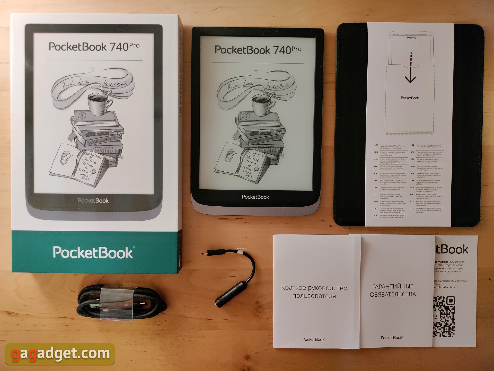 Огляд Pocketbook 740 Pro: захищений рідер з підтримкою аудіо-2