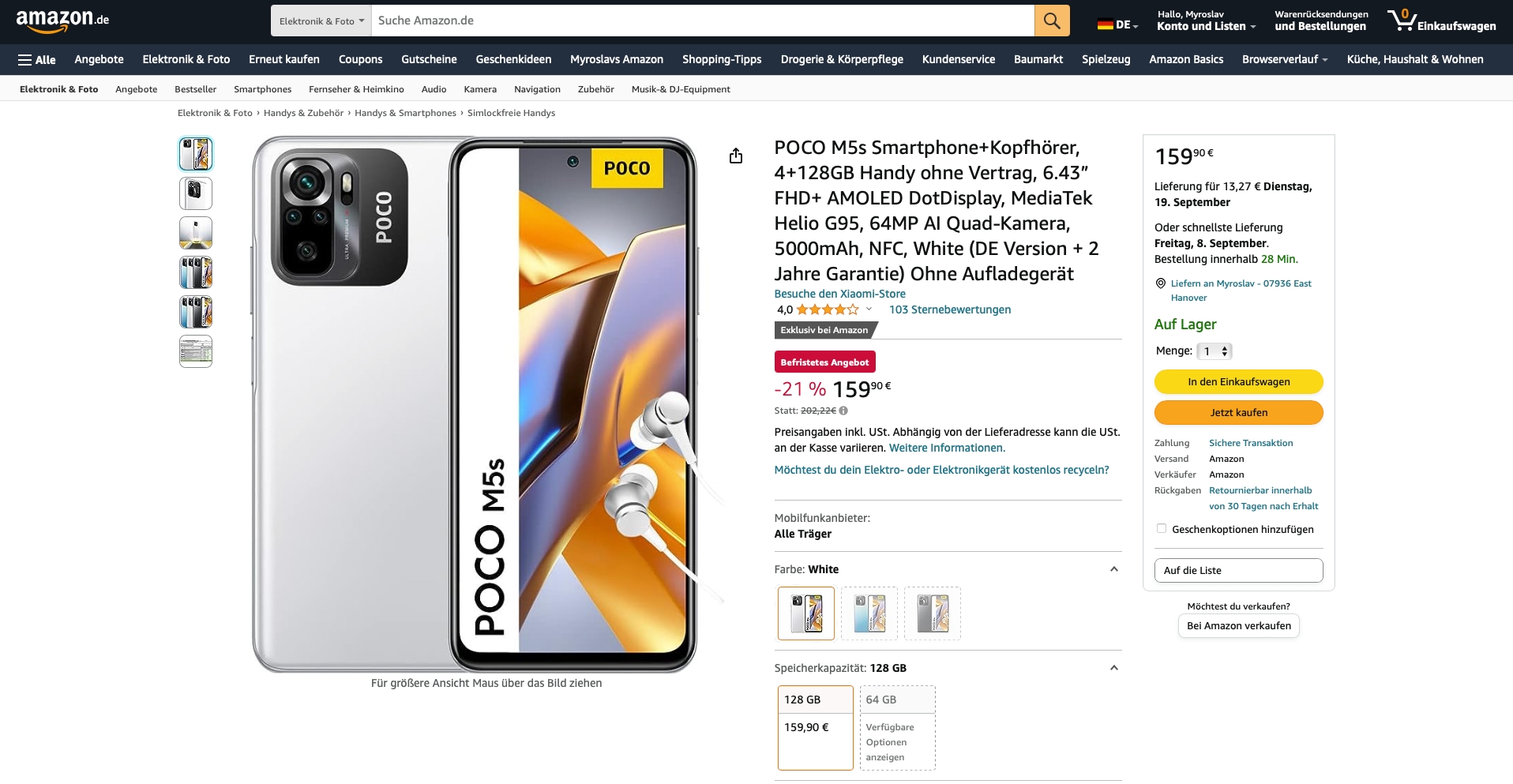 POCO M5s на Amazon: смартфон с AMOLED-экраном, чипом Helio G95, защитой IP53,  NFC и батареей на 5000 мАч за 159 евро (скидка 42.32 евро) | gagadget.com