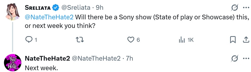 Previews for Sony's new show