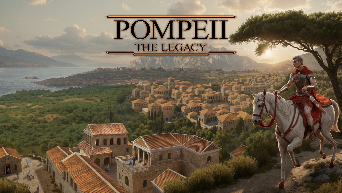 Haz renacer Pompeya de sus cenizas: el ambicioso juego de estrategia urbana Pompeii: The Legacy, de un desarrollador independiente croata.