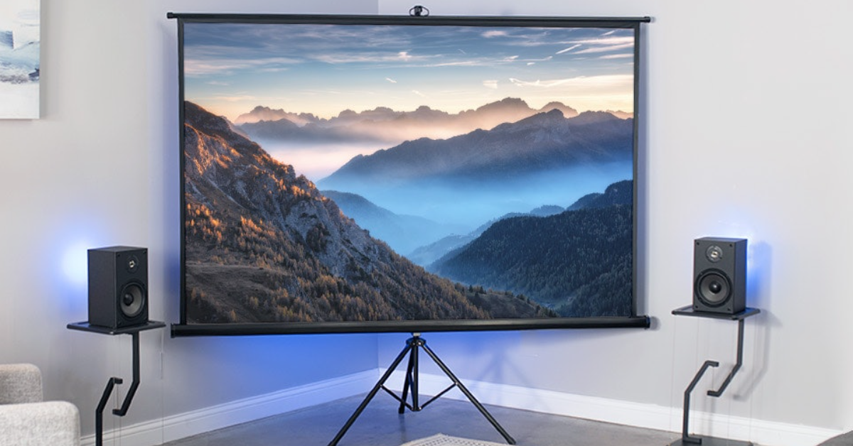best portable projection screens