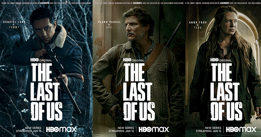 Gwiazdy postapokalipsy: HBO MAX ujawniło plakaty przedstawiające aktorów grających główne postacie w telewizyjnej adaptacji The Last of Us