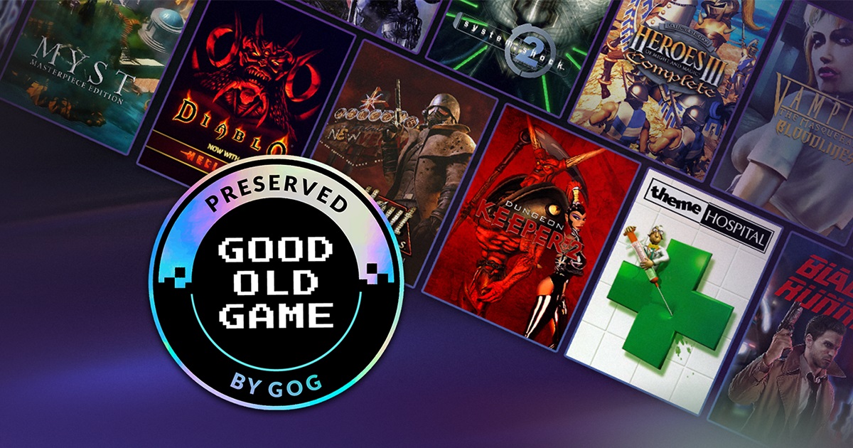 "They work and will continue to work" - GOG shop launches new initiative to preserve and improve classic games