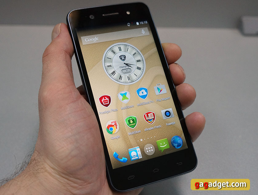 Для скромных любителей селфи: обзор смартфона Prestigio Grace X5-3