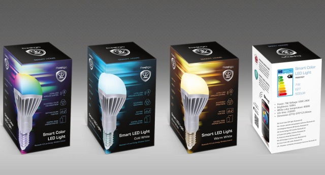 Prestigio выпустила «умные» светодиодные лампы Smart LED Light