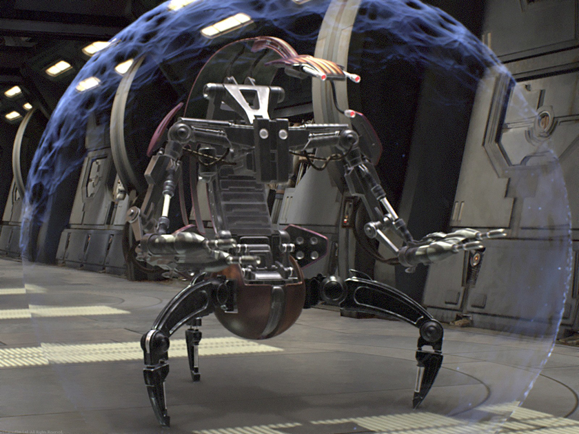 Сферический шагающий робот QRoSS II в стиле Droideka из Star Wars-2