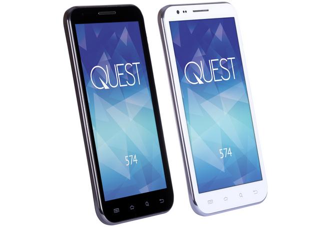 5.7-дюймовый "плафон" Qumo Quest 574 с четырехъядерным процессором