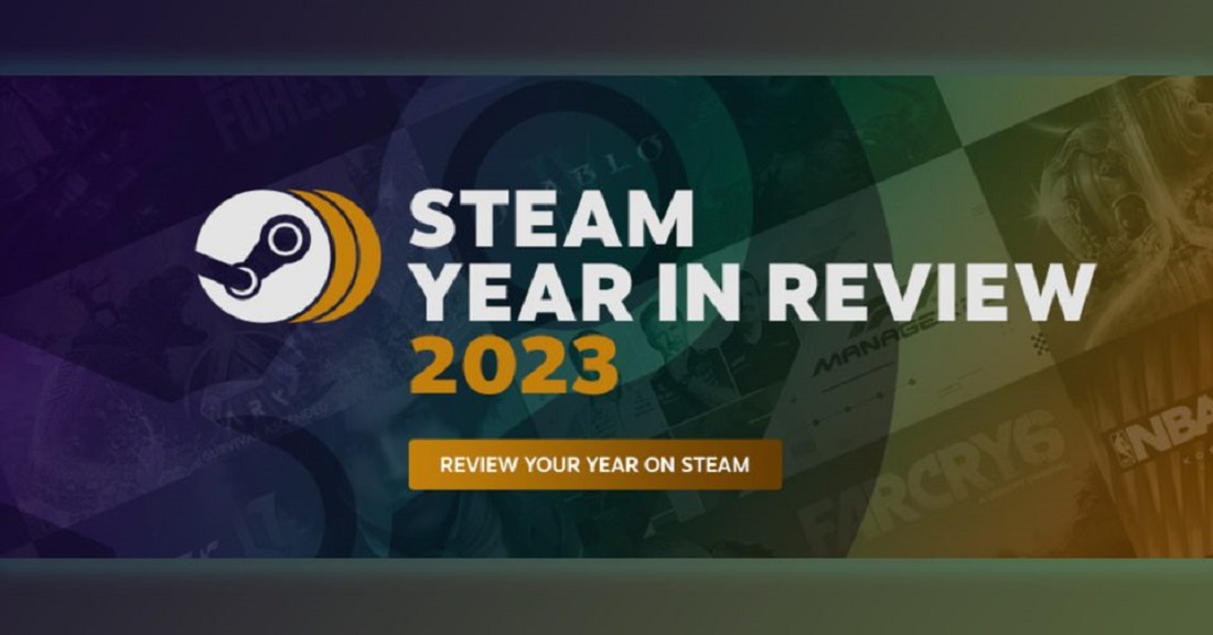 Steam ricorda tutto: gli utenti del servizio di videogiochi possono ottenere statistiche complete della loro attività per l'anno 2023