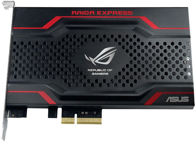 SSD-накопитель Asus ROG Raidr с интерфейсом PCI Express 2.0x2 уже в Украине