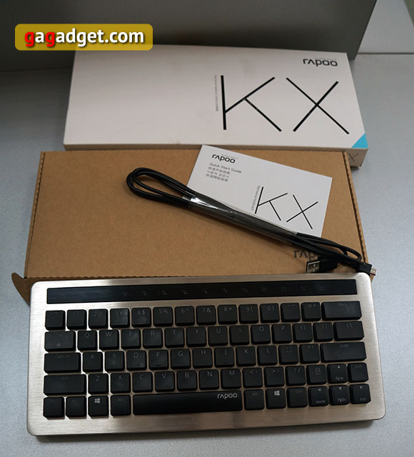 Обзор механической беспроводной клавиатуры Rapoo KX с подсветкой-3