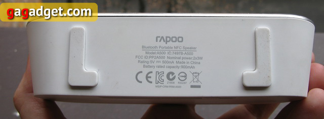Обзор Bluetooth-колонки Rapoo A500-4