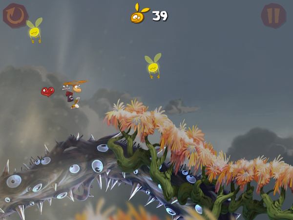 Игры для iPad: Rayman Jungle Run -5