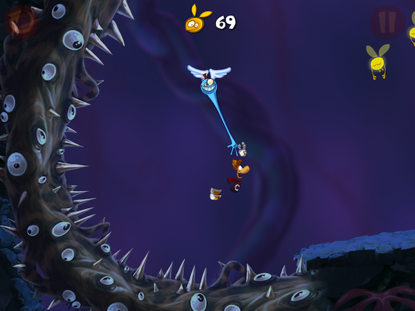 Игры для iPad: Rayman Jungle Run -6