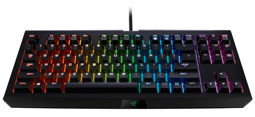 Механическая клавиатура Razer BlackWidow Tournament Edition Chroma с разноцветной иллюминацией-2