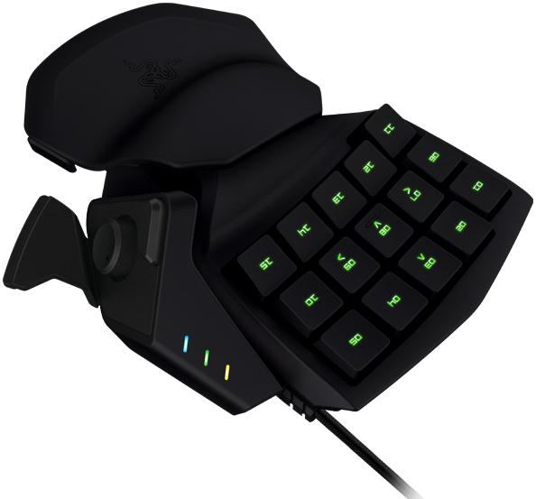 Игровая мини-клавиатура Razer Tartarus с 25-ю программируемыми клавишами-3