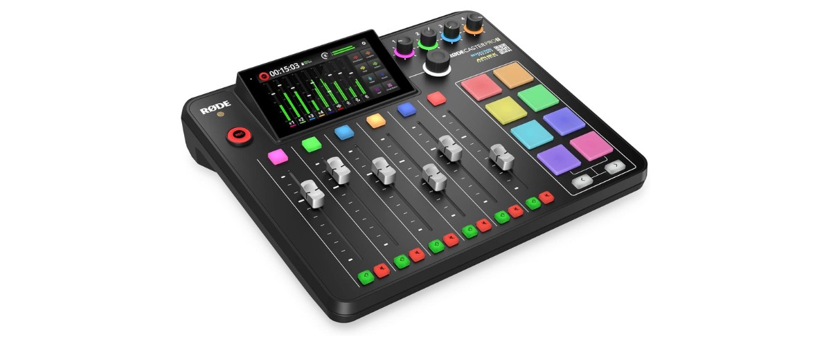 RODECaster Pro II Integrated Podcast Production Console