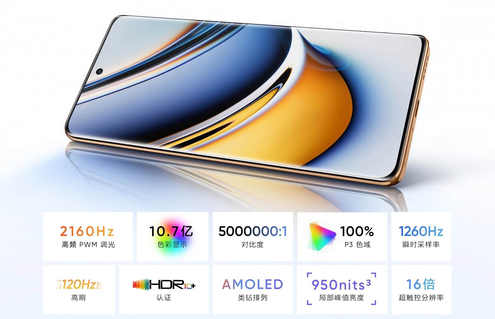 Realme 11 Pro with 120 Hz curved display & 100 MP OIS Camera