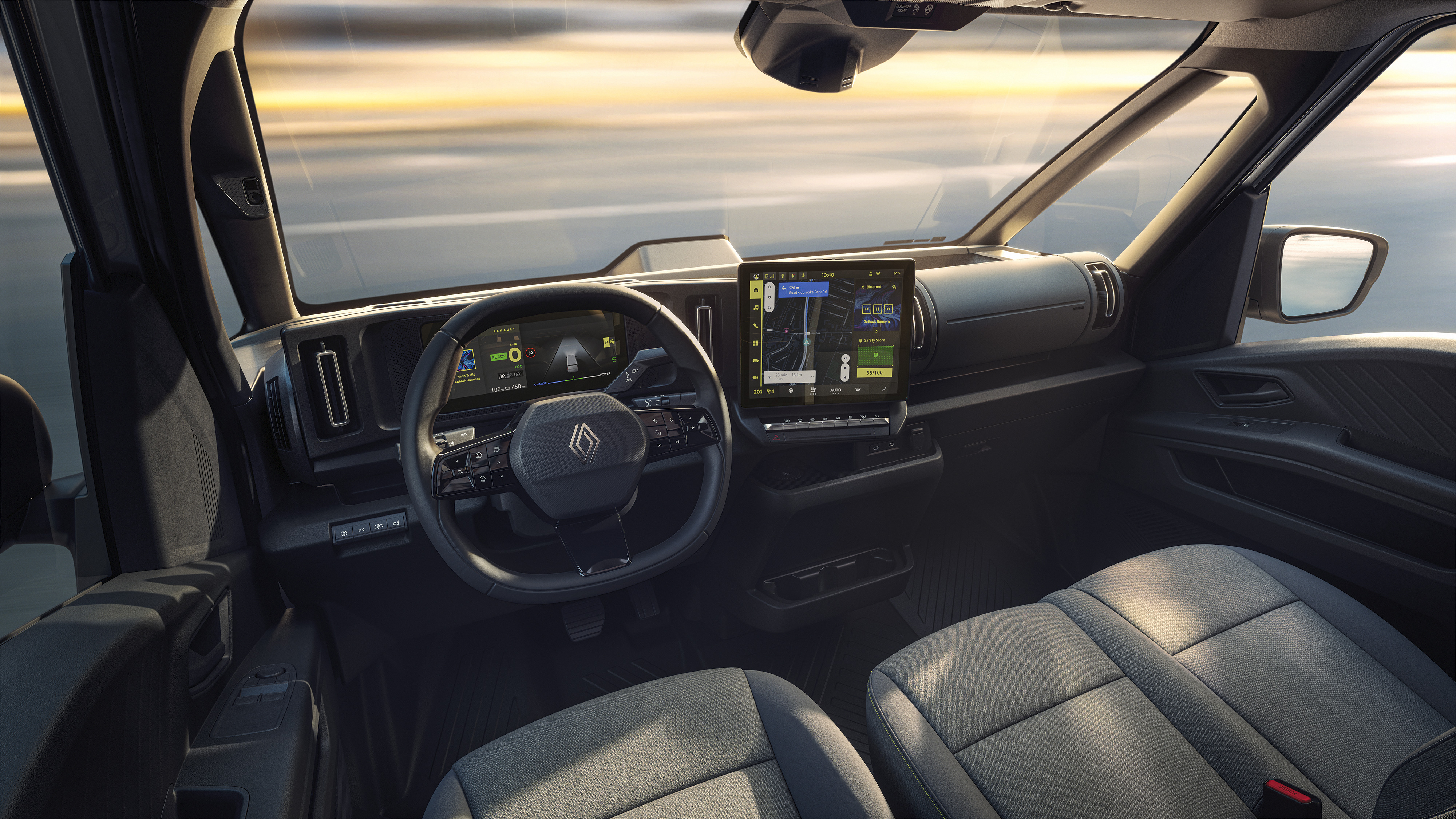 New Renault Trafic Electric Powerful Electric Van With 800 Volt Technology