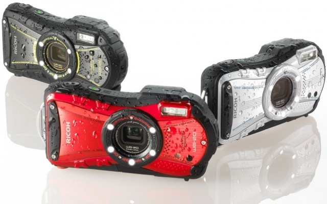 Ricoh выпустила защищенные камеры WG-20, WG-4 и WG-4 GPS