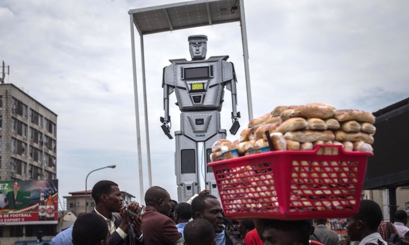 «Робокопы» будут регулировать дорожное движение в Конго