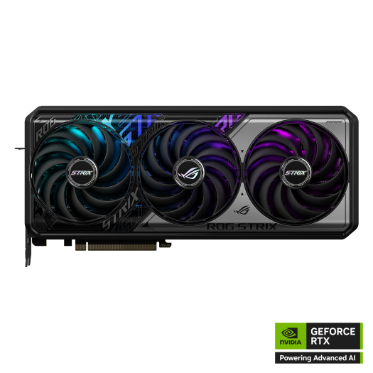 Scheda video ROG Strix GeForce RTX 5070 Ti OC Edition. Illustrazione: ASUS