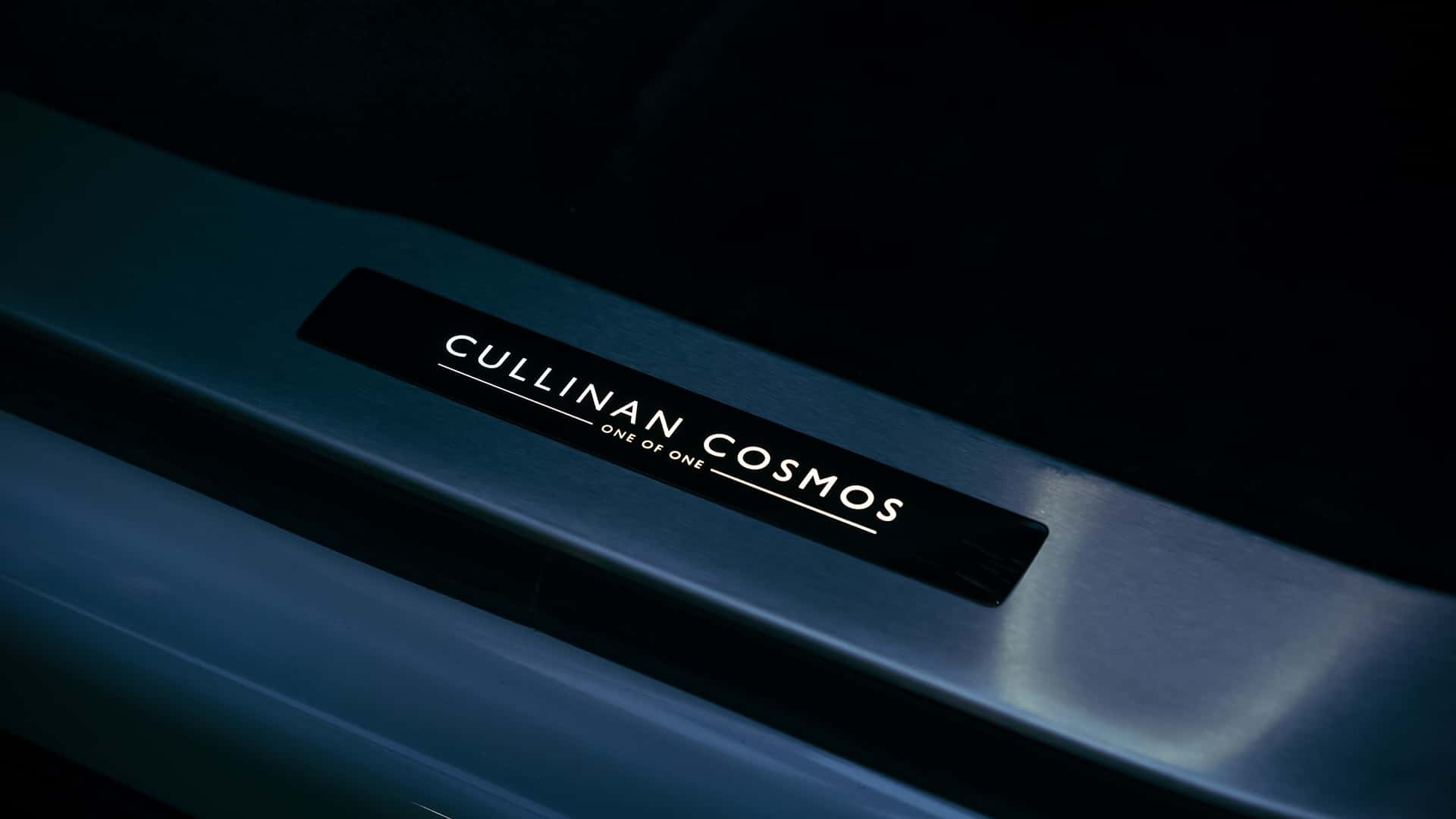 Hand-painted Rolls-Royce Cullinan Cosmos panels