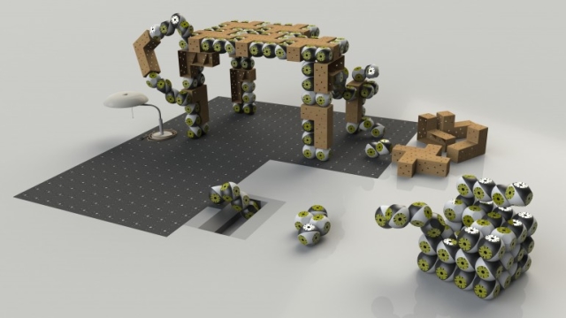 Roombot: роботизированные блоки для трансформируемой мебели-3